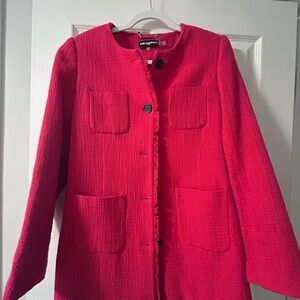 Karl Lagerfeld Vibrant Red Women's Blazer